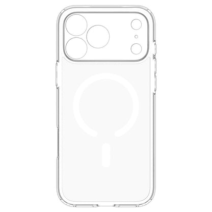 MagSafe-Hülle für Apple iPhone 18 Pro Max / 17 Pro Max, Spigen, Ultra Hybrid, Transparent Weiß ACS12118