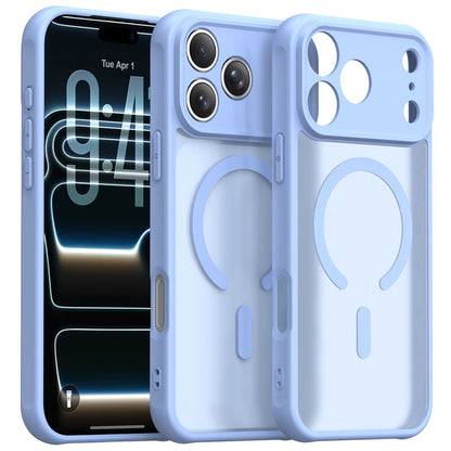 MagSafe-Hülle für Apple iPhone 18 Pro Max / 17 Pro Max, Techsuit, HaloFrost II, Blau