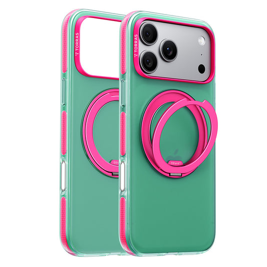 MagSafe-Hülle für Apple iPhone 18 Pro Max / 17 Pro Max, Torras, Ostand O3 Hue, Grün