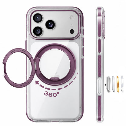 MagSafe-Hülle für Apple iPhone 18 Pro Max / 17 Pro Max, Torras, Ostand O3 Light, Lila