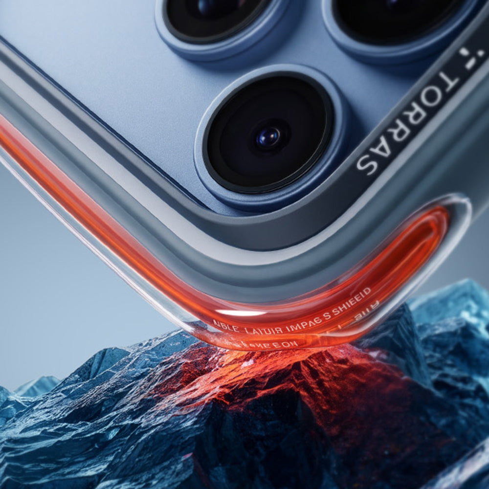 MagSafe-Hülle für Apple iPhone 18 Pro Max / 17 Pro Max, Torras, Ostand Q3 Air Pro, Lila