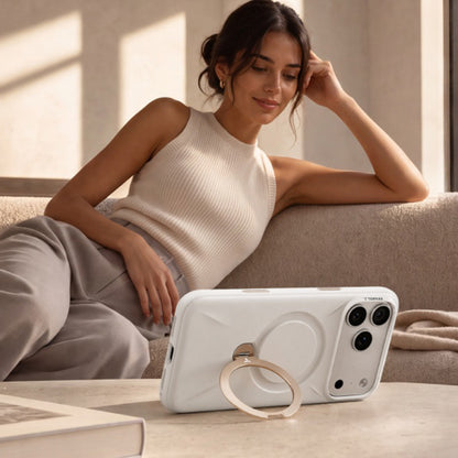 MagSafe-Hülle für Apple iPhone 18 Pro Max / 17 Pro Max, Torras, QPRO Silikon, Schwarz
