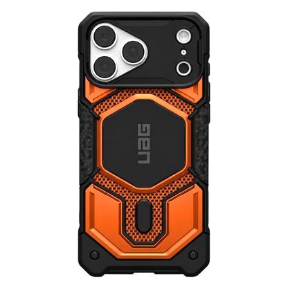 MagSafe-Hülle für Apple iPhone 18 Pro Max / 17 Pro Max, Urban Armor Gear, Monarch Pro Kevlar, Orange