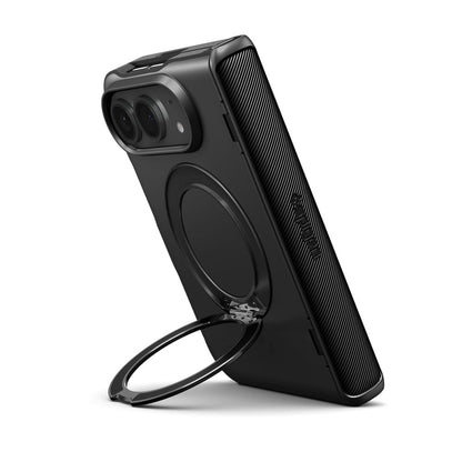 MagSafe-Hülle für Apple iPhone Duo, Spigen, Slim Armor Pro S, Schwarz ACS11780