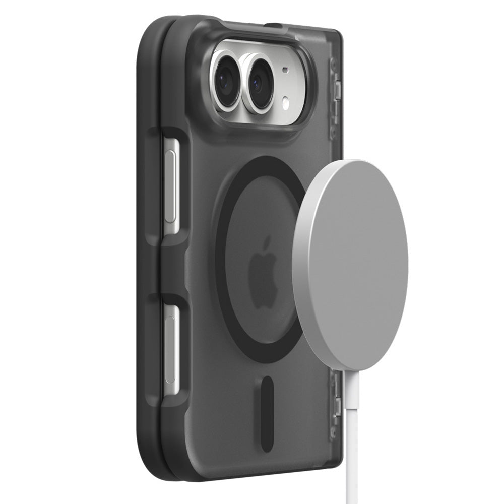 MagSafe Case for Apple iPhone Duo, Spigen, Ultra Hybrid Pro, Satin Black ACS11689