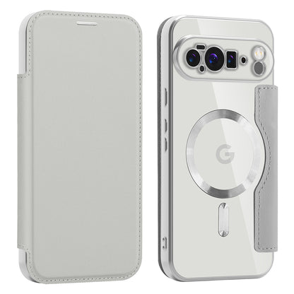 MagSafe-Hülle für Google Pixel 10 Pro XL, Techsuit, SmartMag Book, Grau