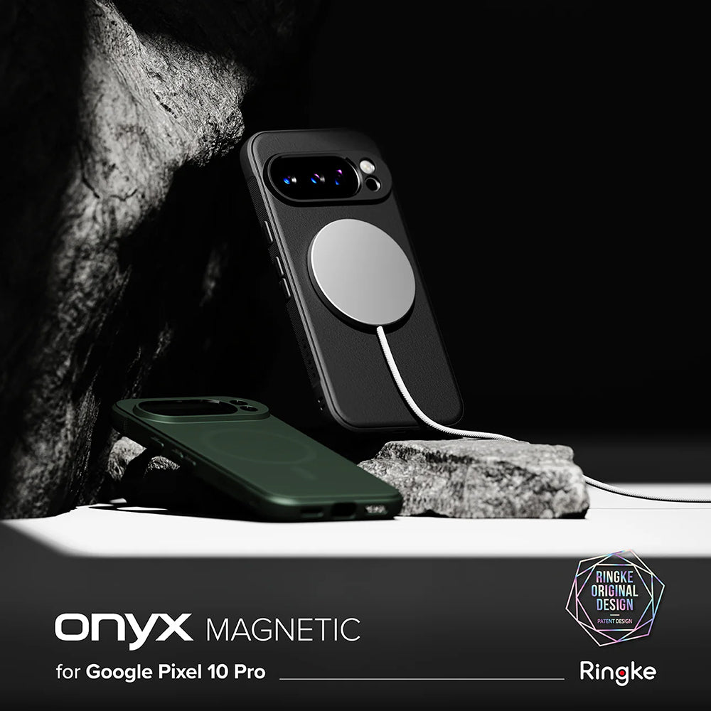 MagSafe-Hülle für Google Pixel 10 Pro, Ringke, Onyx, Dunkelgrün