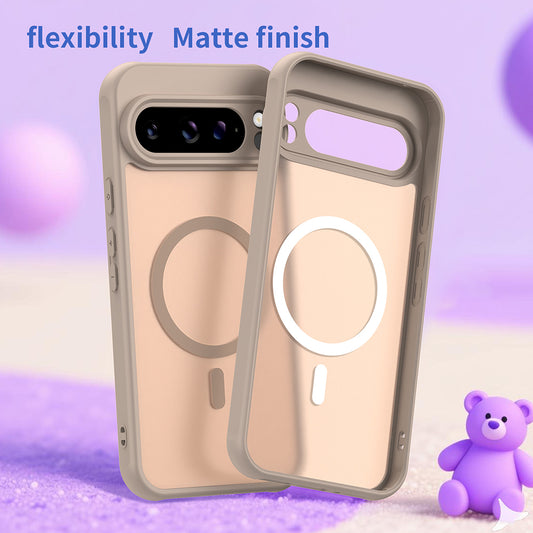 MagSafe Hülle für Google Pixel 10 Pro, Techsuit, HaloFrost II, Gold