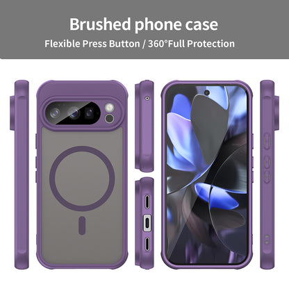 MagSafe Case for Google Pixel 10 Pro, Techsuit, HaloFrost II, Purple