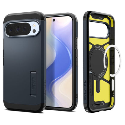 MagSafe Hülle für Google Pixel 10 Pro XL, Spigen, Tough Armor, Blau ACS09729