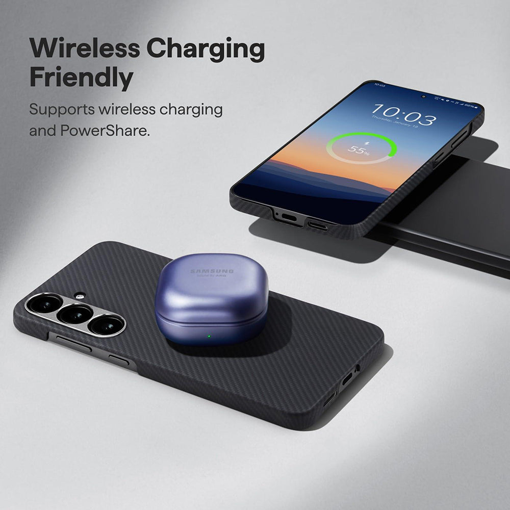 MagSafe Hülle für Google Pixel 10 Pro XL, Techsuit, Aramidfasern, Schwarz