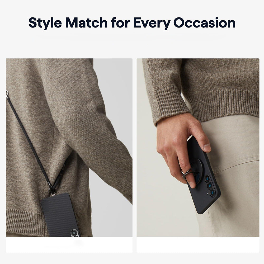 MagSafe Hülle für Google Pixel 10 Pro XL, Techsuit, Aramidfasern, Schwarz