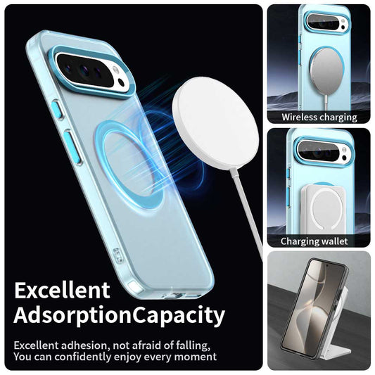 MagSafe-Hülle für Google Pixel 10 Pro XL, Techsuit, CandyCase, Blau