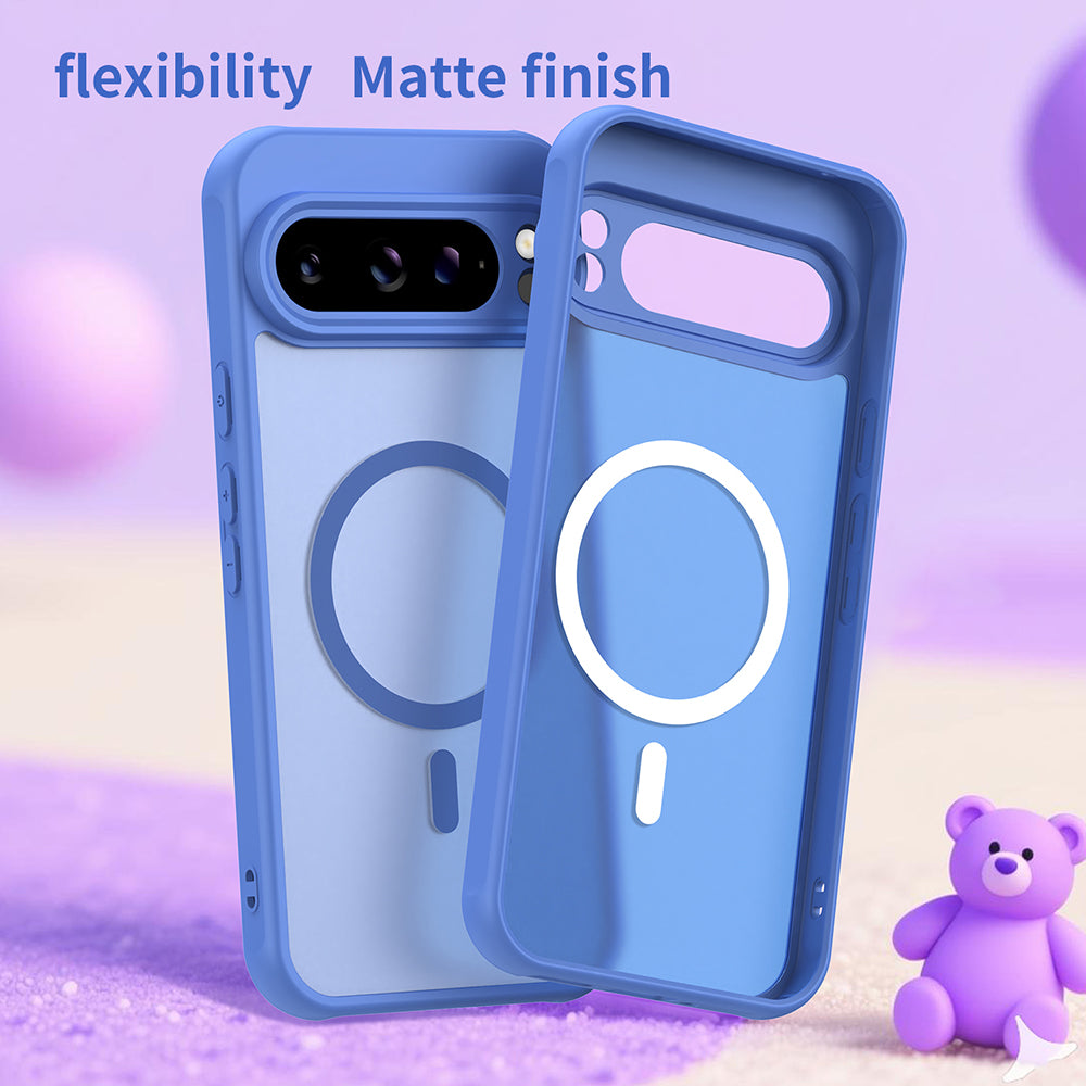 MagSafe Hülle für Google Pixel 10, Techsuit, HaloFrost II, Blau