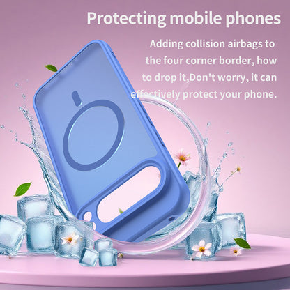 MagSafe Hülle für Google Pixel 10, Techsuit, HaloFrost II, Blau