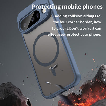 MagSafe-Hülle für Google Pixel 10, Techsuit, HaloFrost II, Marineblau
