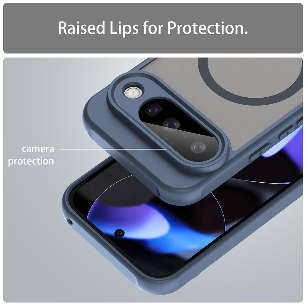 MagSafe-Hülle für Google Pixel 10, Techsuit, HaloFrost II, Marineblau