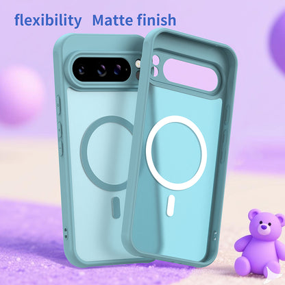 MagSafe Hülle für Google Pixel 10, Techsuit, HaloFrost II, Hellgrün