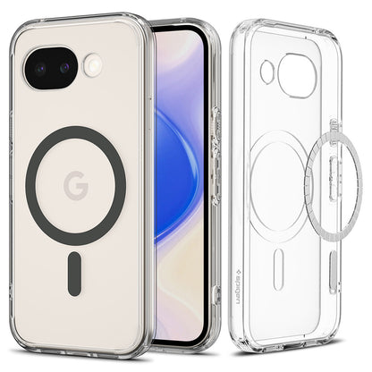 MagSafe Hülle für Google Pixel 10a, Spigen, Ultra Hybrid, Transparent Grau ACS11277