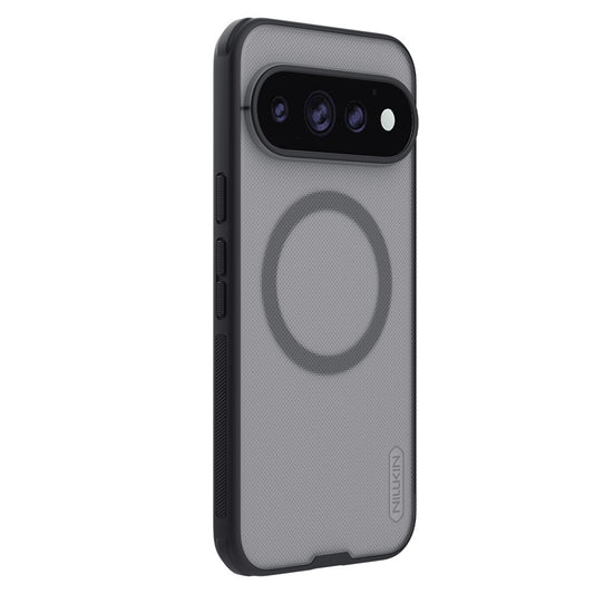 MagSafe-Hülle für Google Pixel 11 Pro, Nillkin, Super Shield Pro, Schwarz Transparent Satiniert