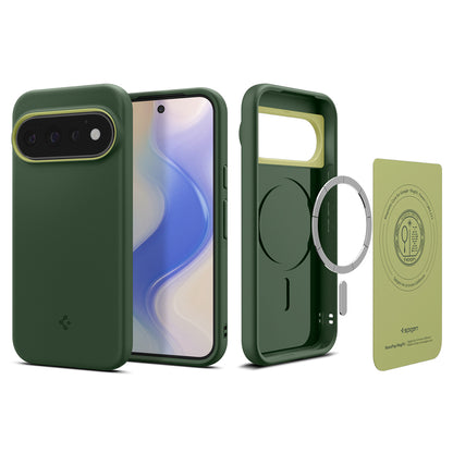 MagSafe-Hülle für Google Pixel 11 Pro, Spigen, Caseology Nano Pop, Grün ACS11436