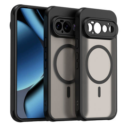 MagSafe-Hülle für Google Pixel 11 Pro, Techsuit, HaloFrost II, Schwarz