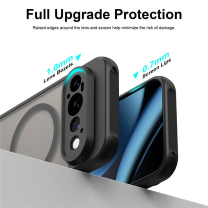 MagSafe-Hülle für Google Pixel 11 Pro, Techsuit, HaloFrost II, Schwarz