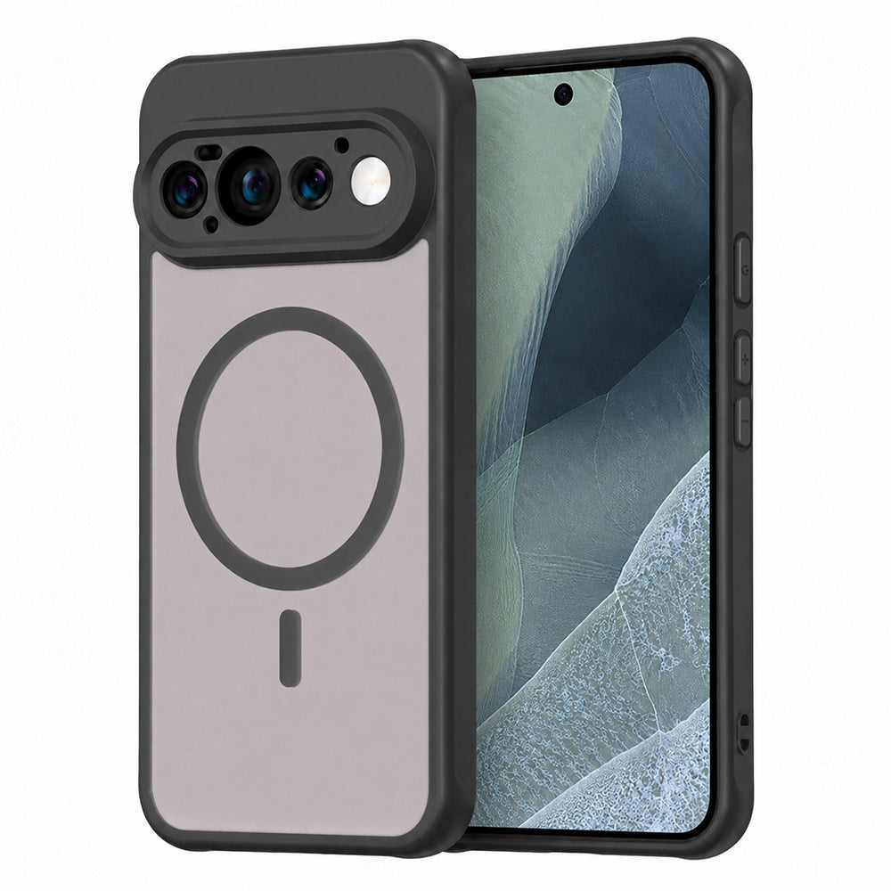 MagSafe-Hülle für Google Pixel 11 Pro, Techsuit, HaloFrost II, Schwarz