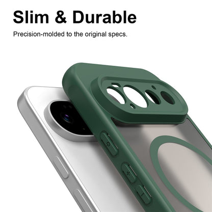 MagSafe-Hülle für Google Pixel 11 Pro, Techsuit, HaloFrost II, Grün