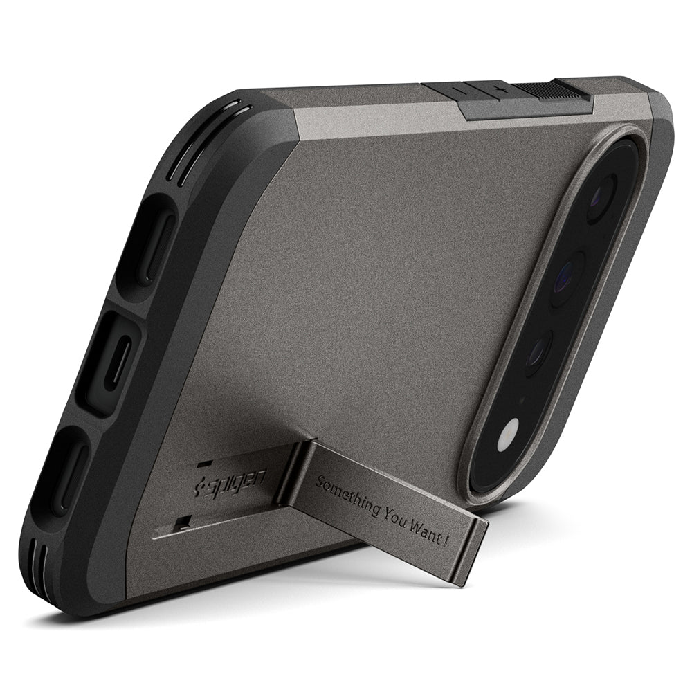 MagSafe-Hülle für Google Pixel 11 Pro XL, Spigen, Tough Armor, Grau ACS11865