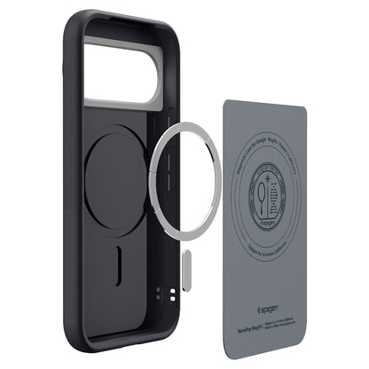 MagSafe-Hülle für Google Pixel 11, Spigen, Caseology Nano Pop, Schwarz ACS11445