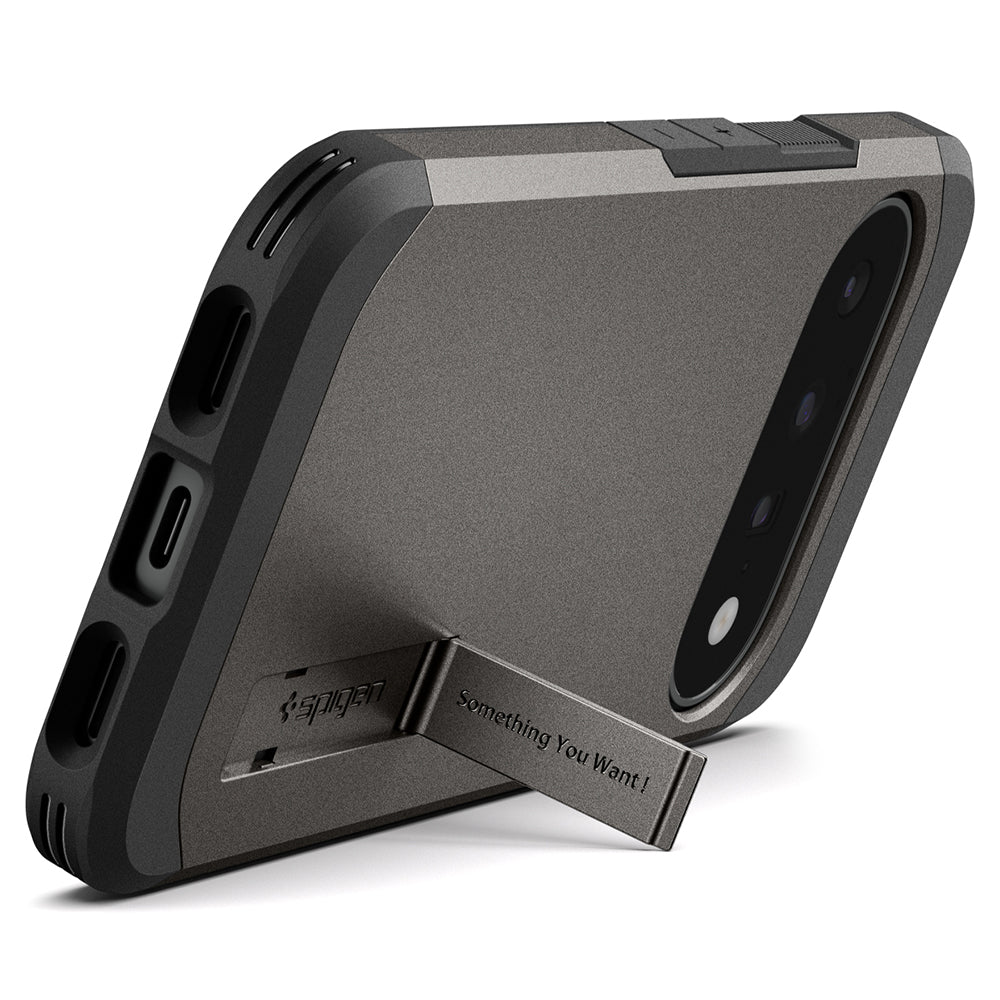 MagSafe-Hülle für Google Pixel 11, Spigen, Tough Armor, Grau ACS11855