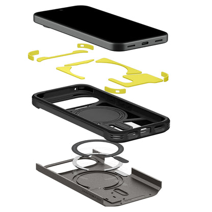 MagSafe-Hülle für Google Pixel 11, Spigen, Tough Armor, Grau ACS11855