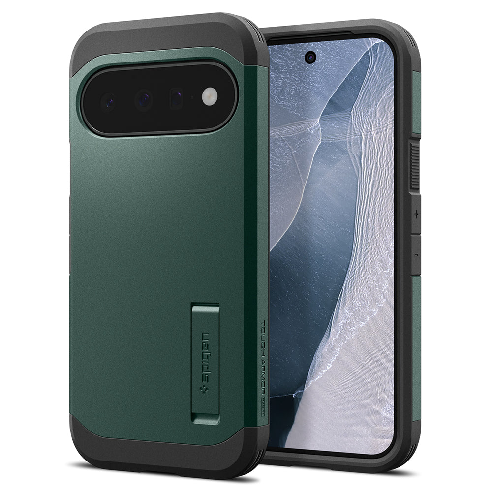 MagSafe Case for Google Pixel 11, Spigen, Tough Armor, Green ACS11854