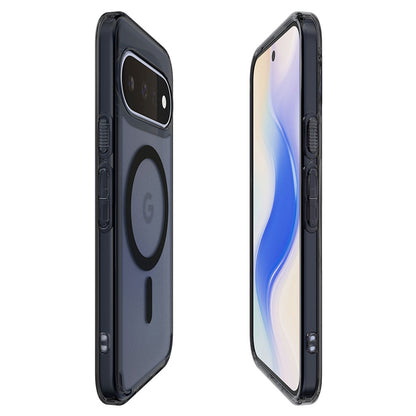 MagSafe-Hülle für Google Pixel 11, Spigen, Ultra Hybrid, Satin Schwarz ACS11442