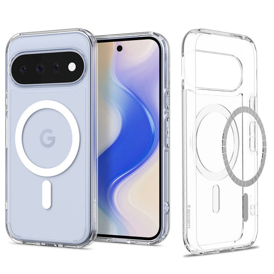 MagSafe-Hülle für Google Pixel 11, Spigen, Ultra Hybrid, Transparent Weiß ACS11441