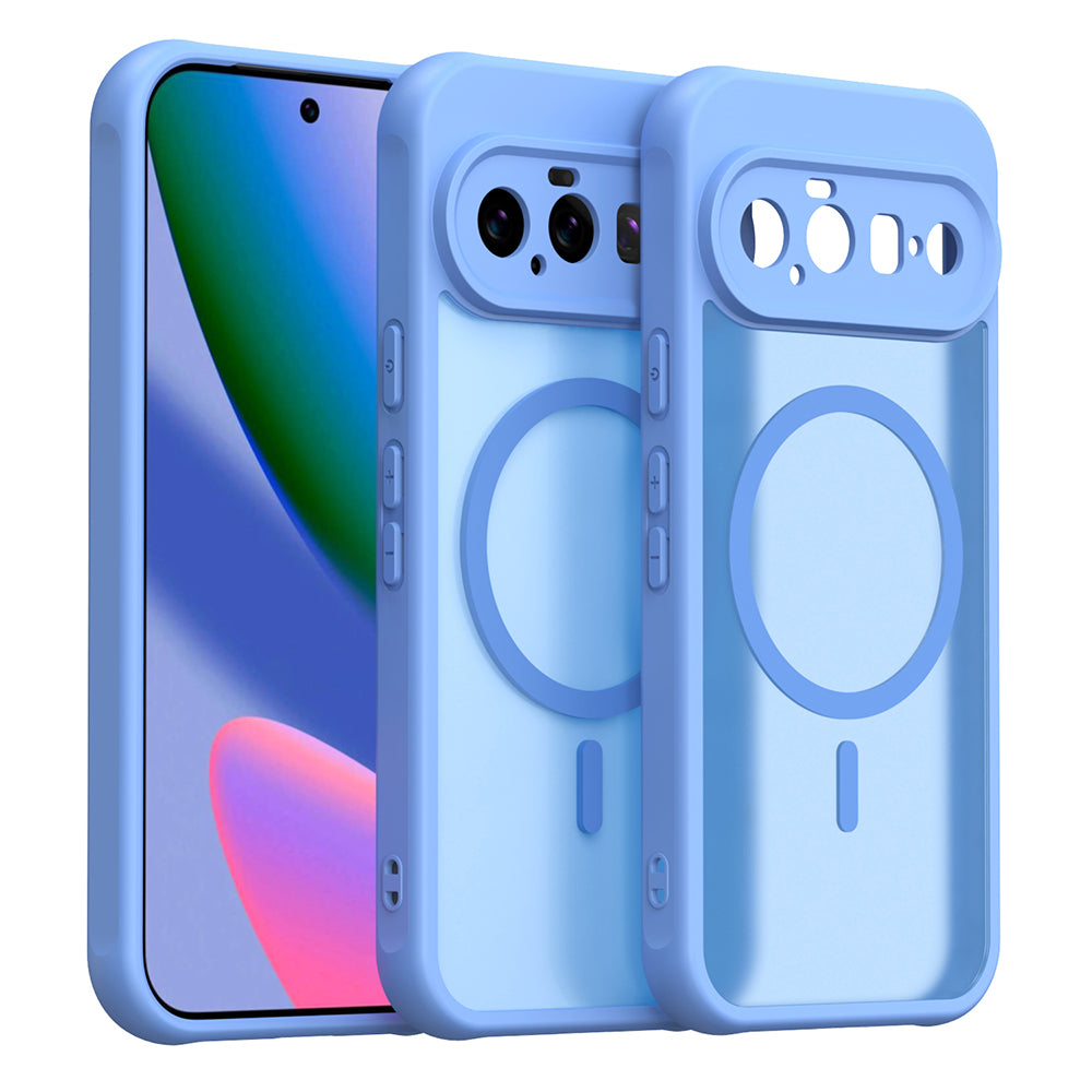 MagSafe Case for Google Pixel 11, Techsuit, HaloFrost II, Blue
