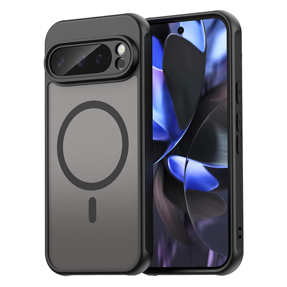 MagSafe-Hülle für Google Pixel 9 Pro, Techsuit, HaloFrost II, Schwarz