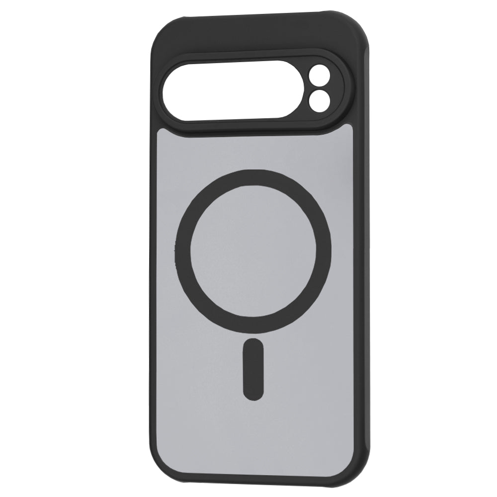 MagSafe Hülle für Google Pixel 9 Pro, Techsuit, HaloFrost, Schwarz