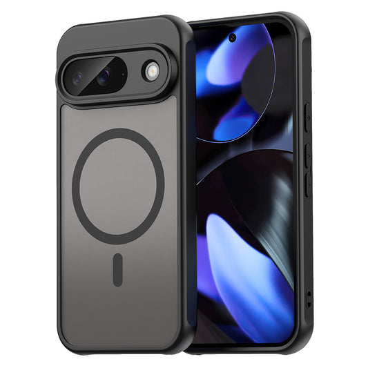 MagSafe-Hülle für Google Pixel 9, Techsuit, HaloFrost II, Schwarz