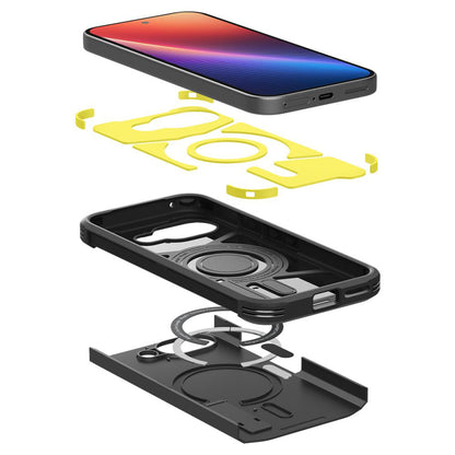 MagSafe Case for Google Pixel 9a, Spigen, Tough Armor, Black