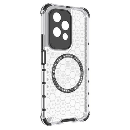 MagSafe-Hülle für Honor 200 Lite, Techsuit, HoneyComb Shield, Weiß