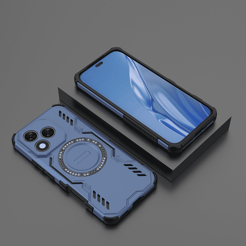 MagSafe-Hülle für Honor 400 Lite, Techsuit, ArmorMag, Blau
