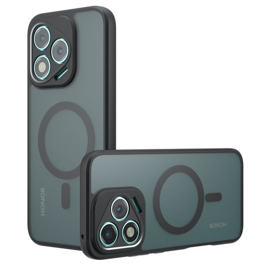 MagSafe-Hülle für Honor 400 Lite, Techsuit, PureFrost, Schwarz
