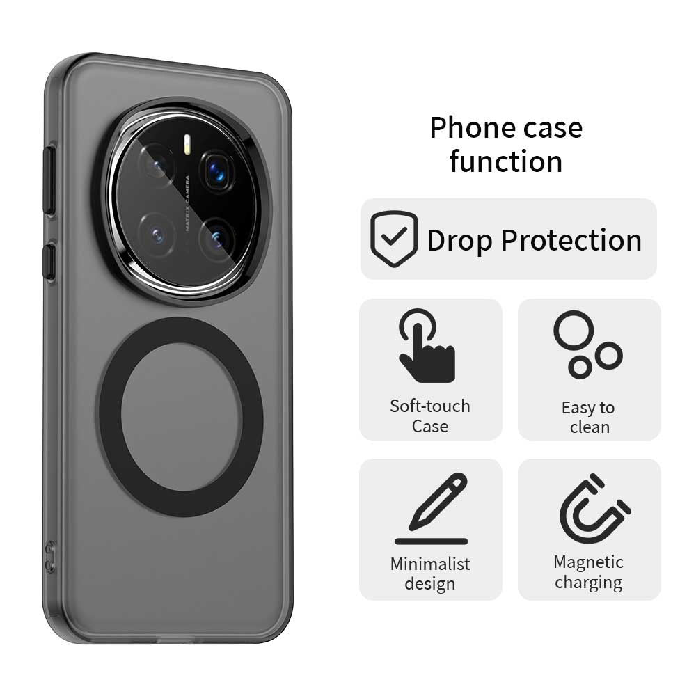 MagSafe Case for Honor Magic7 Pro, Techsuit, CandyCase, Black