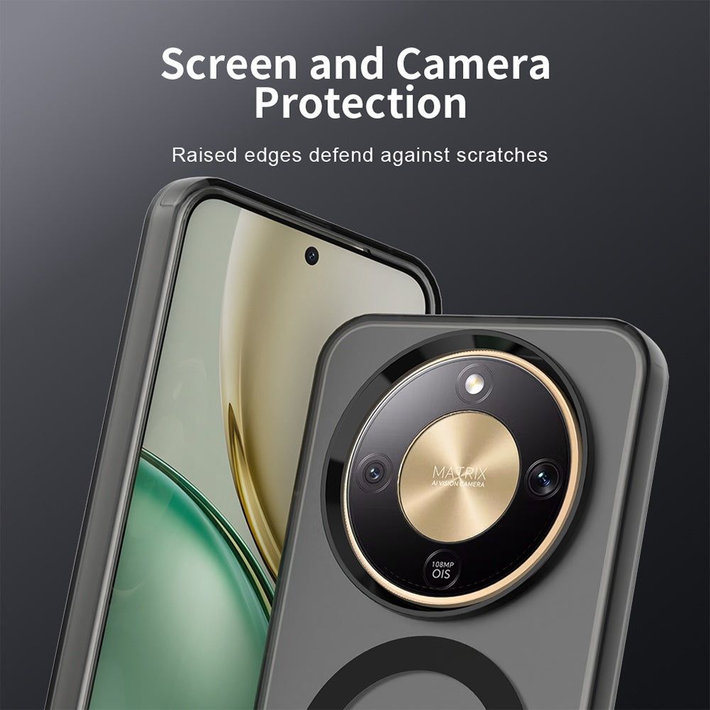 MagSafe Hülle für Honor Magic8 Lite, Techsuit, CandyCase, Schwarz