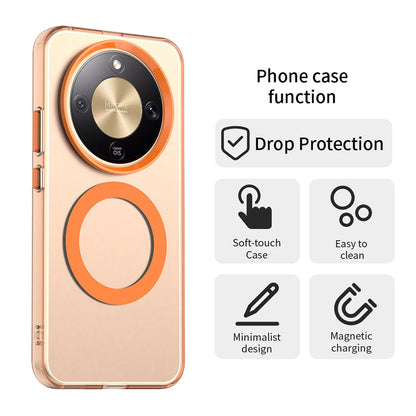MagSafe Hülle für Honor Magic8 Lite, Techsuit, CandyCase, Orange
