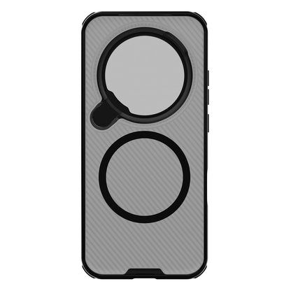 MagSafe-Hülle für Honor Magic8 Pro, Nillkin, CamShield Prop, Schwarz Transparent
