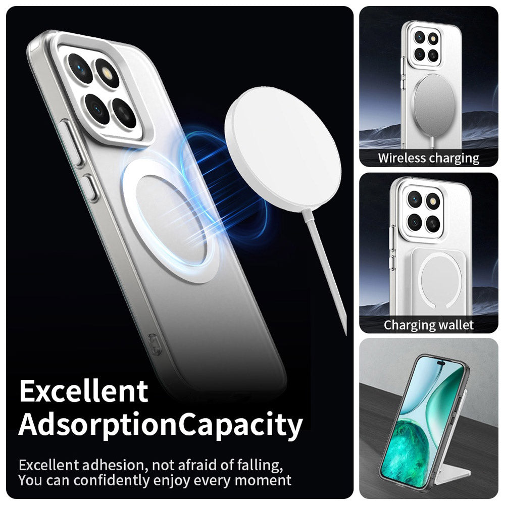 MagSafe-Hülle für Honor X8c, Techsuit, CandyCase, Weiß