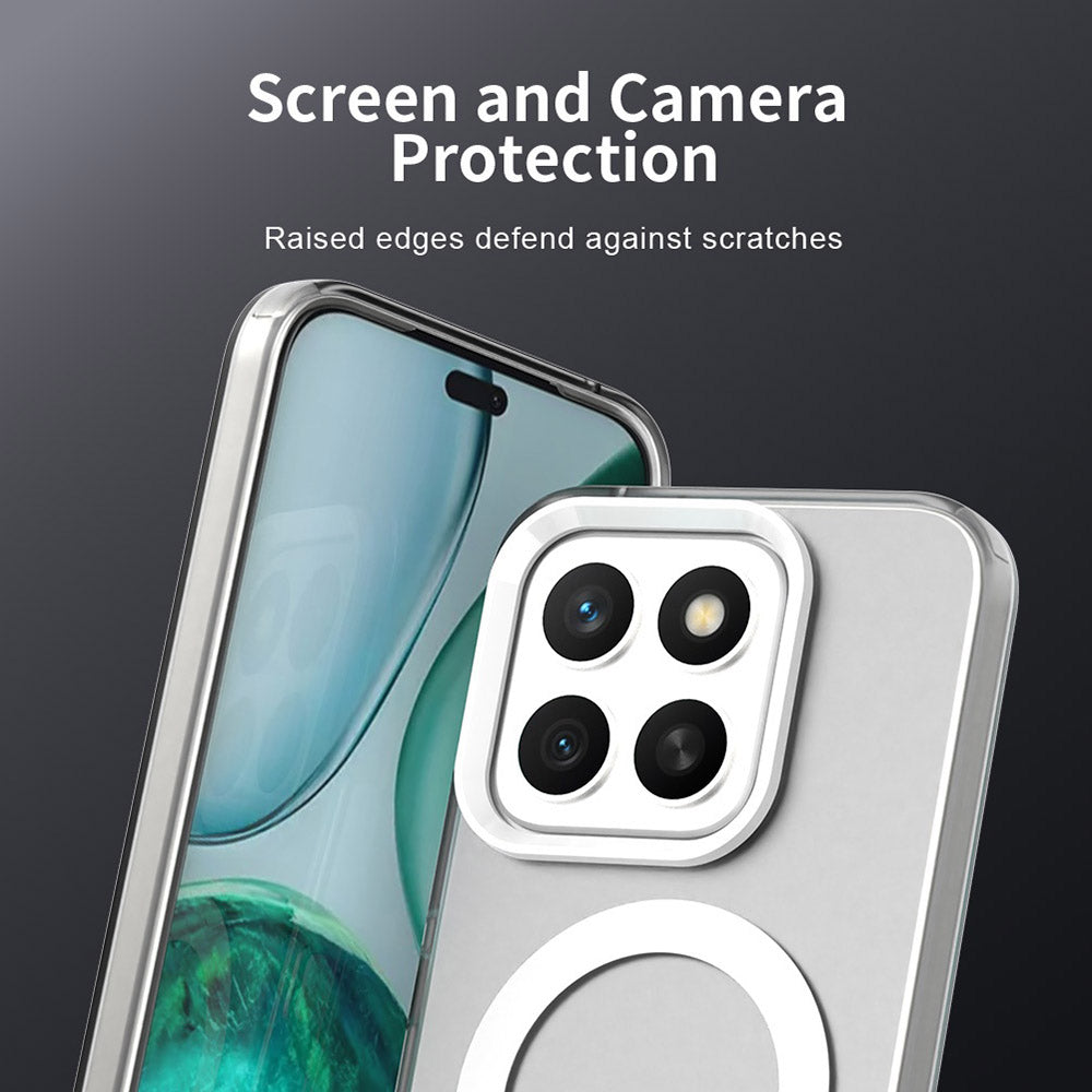 MagSafe-Hülle für Honor X8c, Techsuit, CandyCase, Weiß